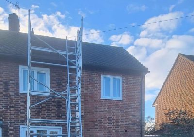 claygate roofing and guttering scaffolding