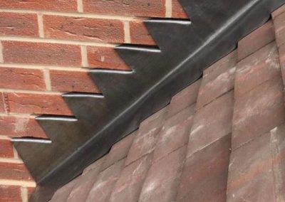 claygate roofing and guttering close up